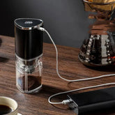 Portable Electric Coffee Grinder with USB Rechargeable Feature - Himpall